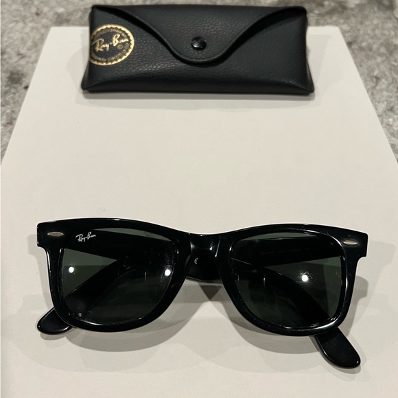 Original Ray-Ban Wayferer Sunglasses Black - Picture 11 of 16